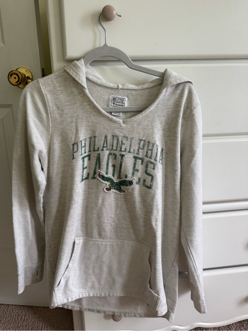 Kids Fanatics Philadelphia Eagles Long-Sleeve Hoodie